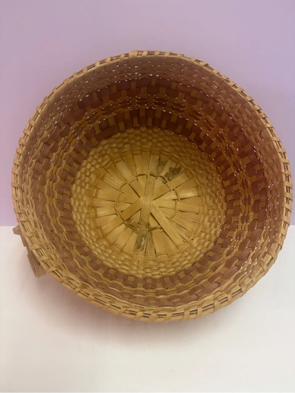 12” Native American Hand Woven Basket